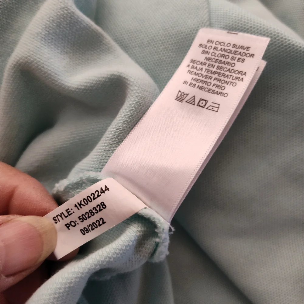 Men's Vineyard Vines Gorgeous Aqua Quarter Zip Long Sleeve Pull Over Sz XL